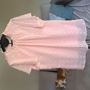 Shein Medium Light Pink Blouse